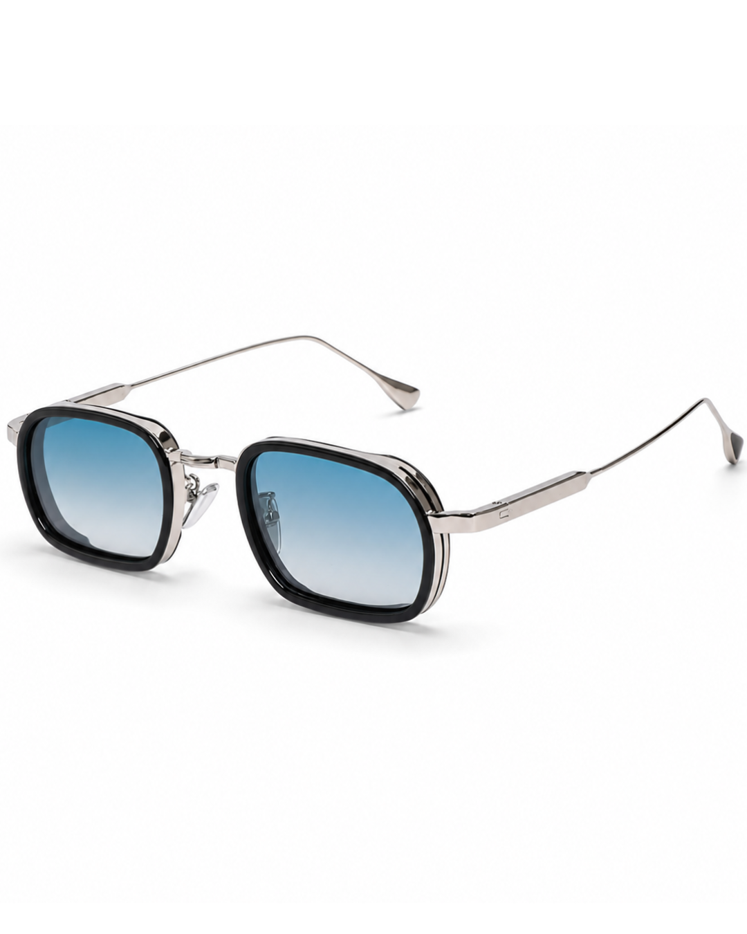 Ochelari de soare Unisex - Celeste | Protecție UV400 + Toc piele inclus