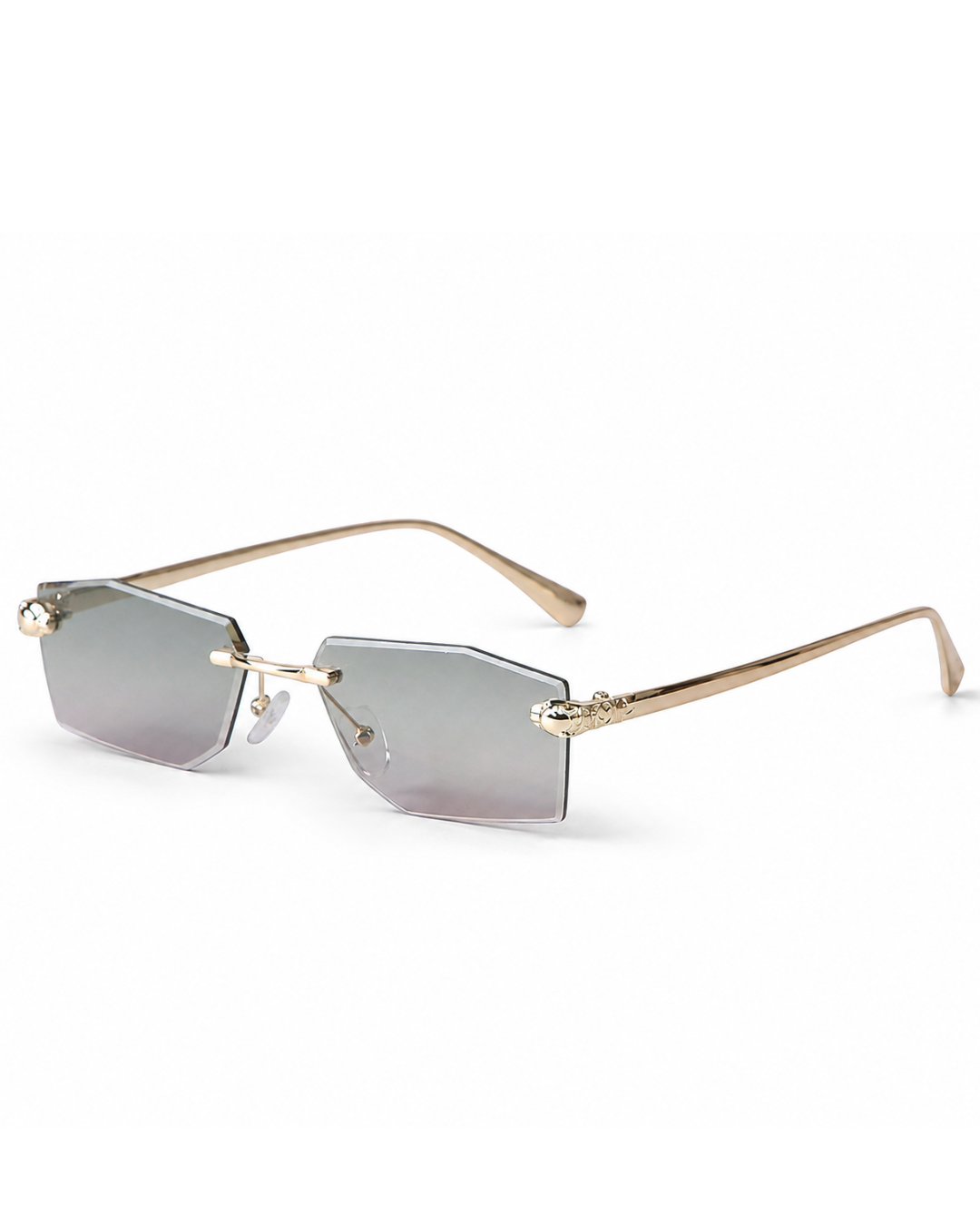 Ochelari de soare Unisex - Grey Shine | Protecție UV400 + Toc piele inclus