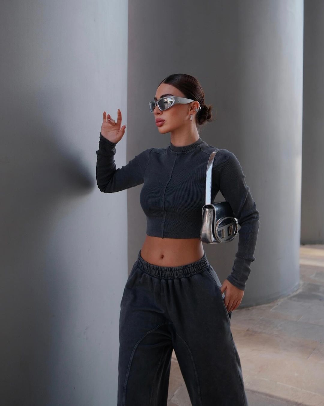 SET DEP. FASHION GREY | BUMBAC 100%