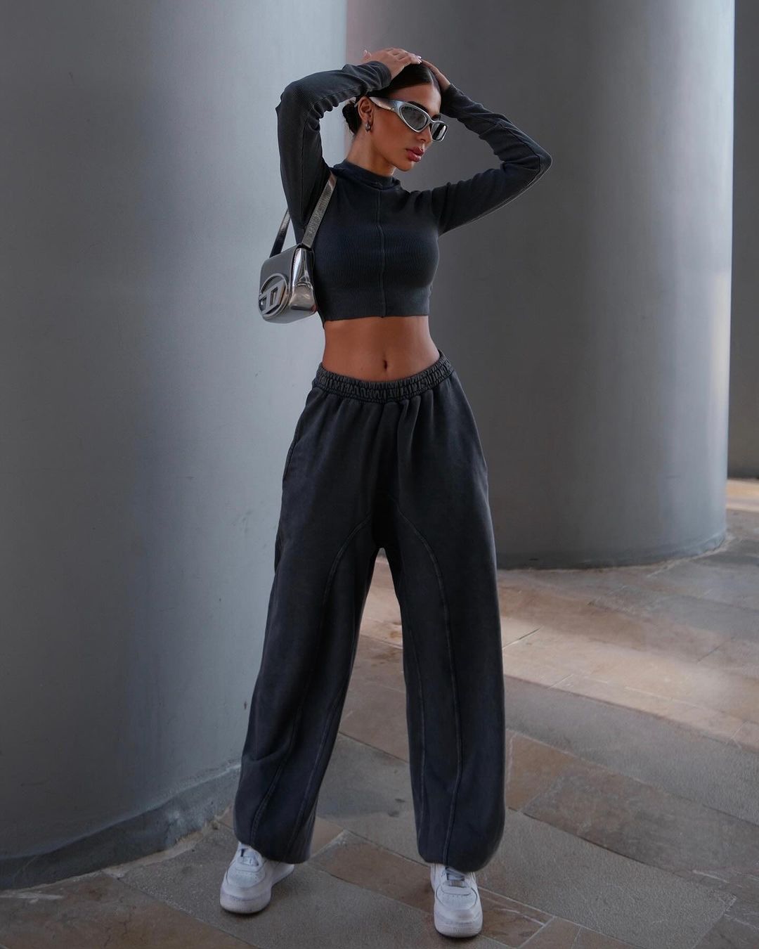 SET DEP. FASHION GREY | BUMBAC 100%