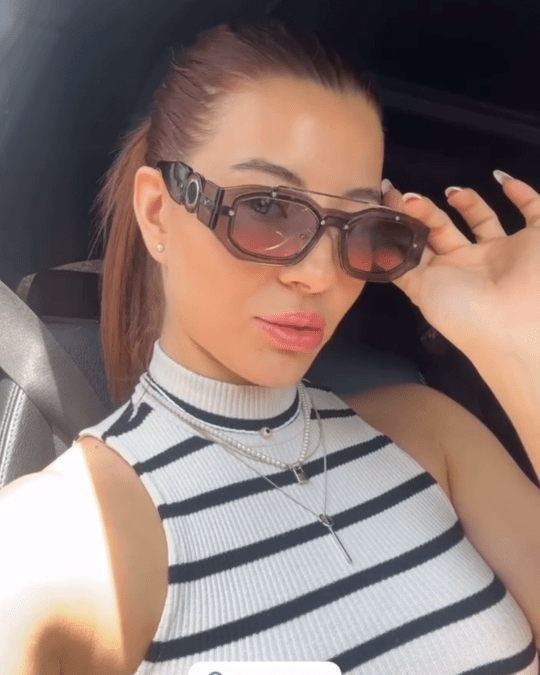 Ochelari de soare Damă - AURA | Protecție UV400 + Toc piele inclus - LUSSHO